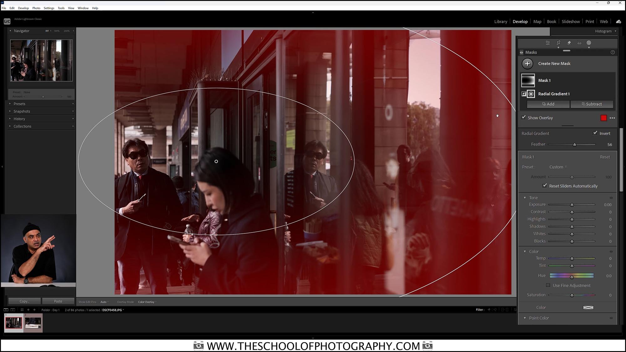 Bal editing daytime photography in Lightroom