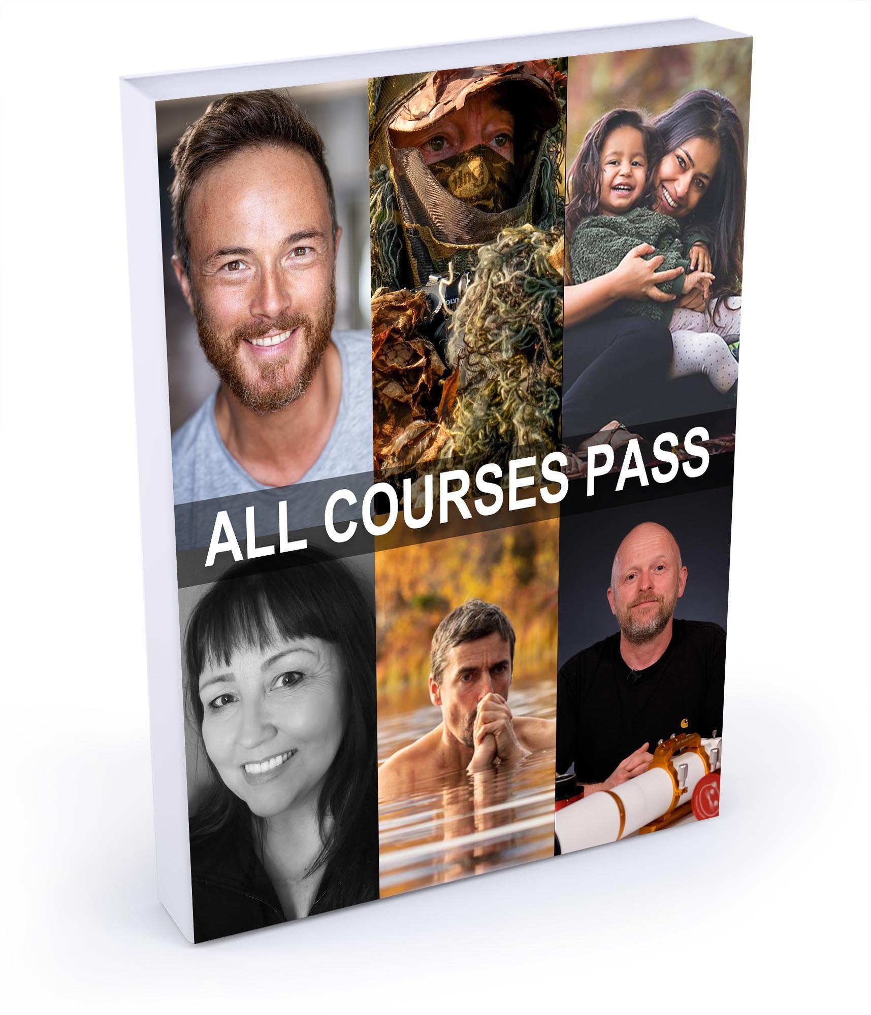 Box set of all photography courses as a gift
