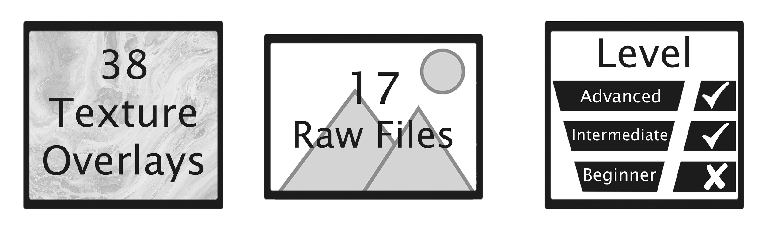 Flower photography course includes 38 texture overlays and 17 raw files, designed for intermediate and advanced photographers